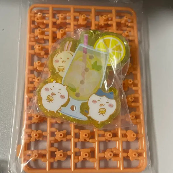 [BUNJANG] Chiikawa Name Tag & Rakko Figure Bundle / 치이카와 네임텍/랏코 피규어 일괄