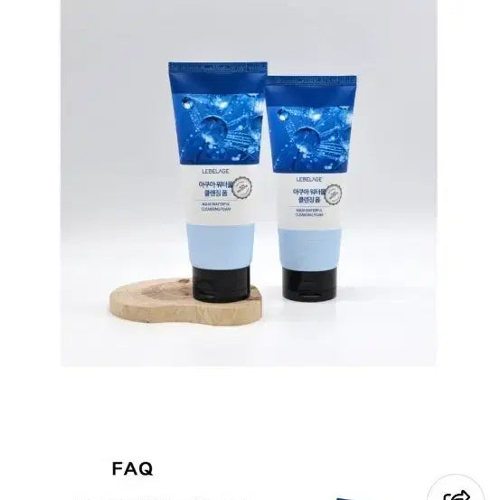 [BUNJANG] Le'BeraJu Aqua Cleansing Foam Set / 르베라쥬 아쿠아 클렌징폼 2개일괄판매 택포