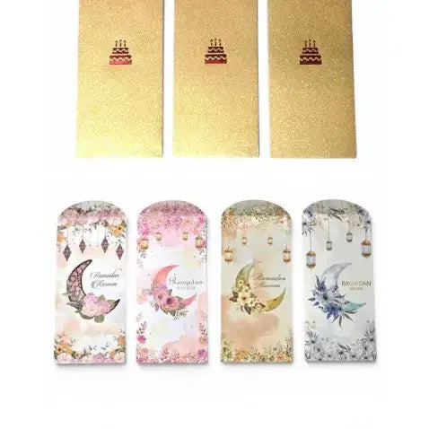 [BUNJANG] Money Envelopes Set - Cake, Moon, Flower, Koi Designs (14 pcs) / 용돈봉투, 생일봉투, 예쁜용돈봉투