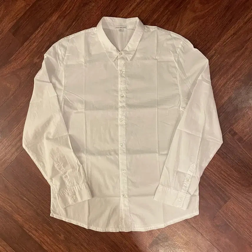 [BUNJANG] James Pearls White Standard Shirt Size 4 / 제임스펄스 화이트 셔츠 4사이즈