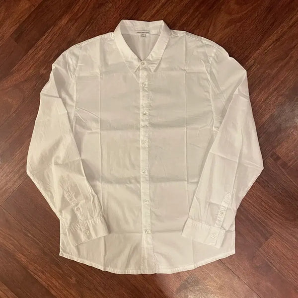 [BUNJANG] James Pearls White Standard Shirt Size 4 / 제임스펄스 화이트 셔츠 4사이즈