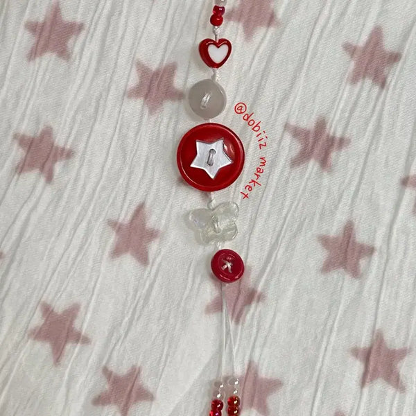 [BUNJANG] Handmade Beaded Keychain K19 / [비즈키링] K19