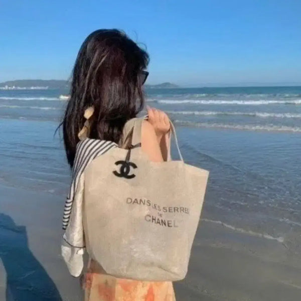 [BUNJANG] Chanel Canvas Tote Bag / 샤넬 캔버스 토트백 새상품