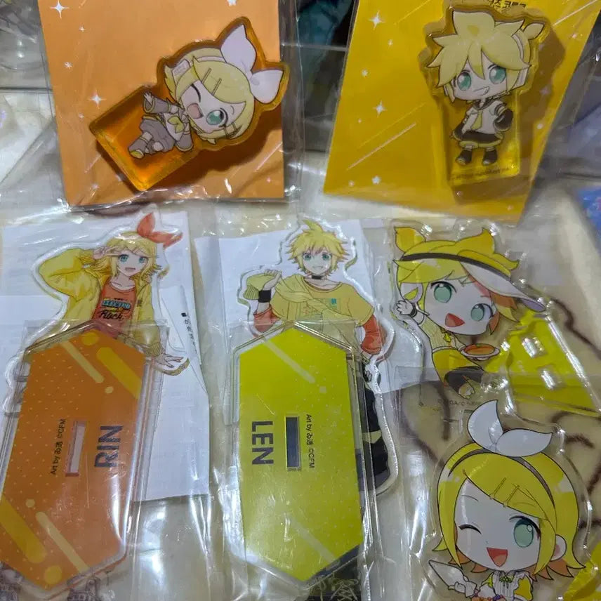 [BUNJANG] Rin & Len Acrylic Stand Set (6 Types) / 아크릴 스탠드 린 렌 6종