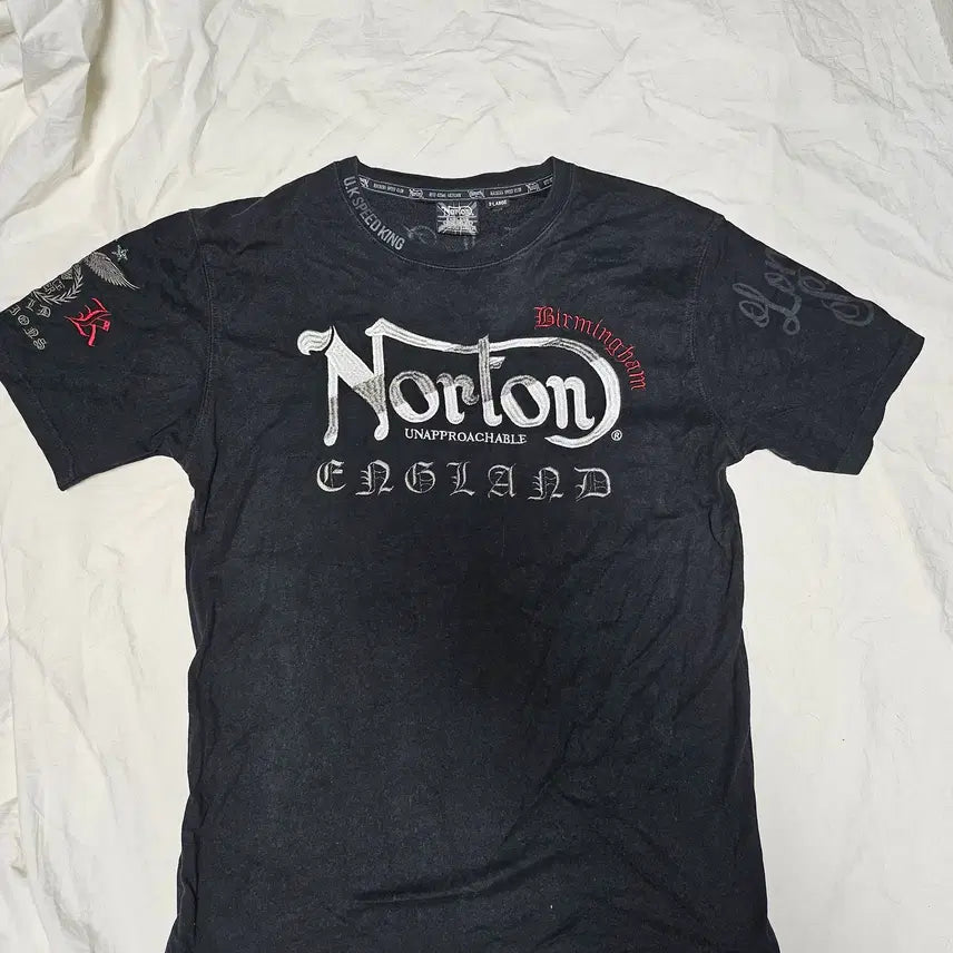 [BUNJANG] Norton Motorcycle T-Shirt XL / 노턴 반팔티 바이크 티셔츠 XL