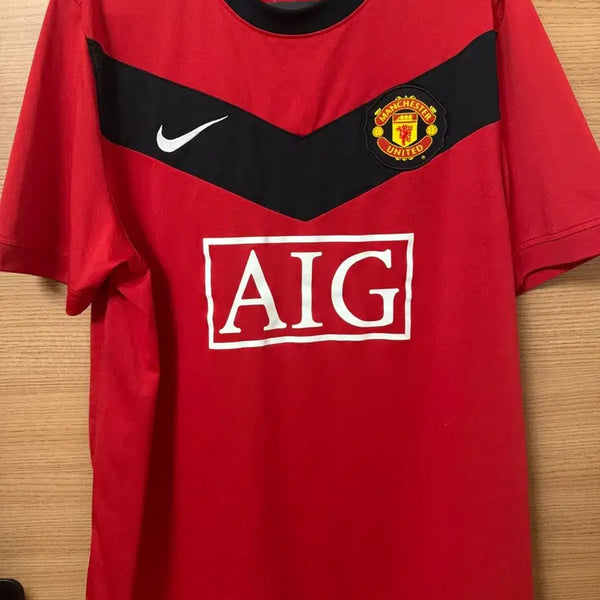 [BUNJANG] Manchester United 2009-2010 Home Authentic Jersey / [정품] 09-10 맨유 홈 유니폼