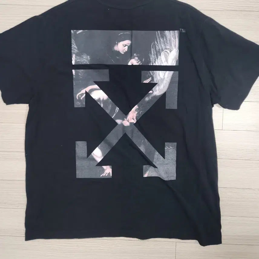 [BUNJANG] Off-White Caravaggio T-Shirt / m 오프화이트 카라바지오 반팔 티셔츠