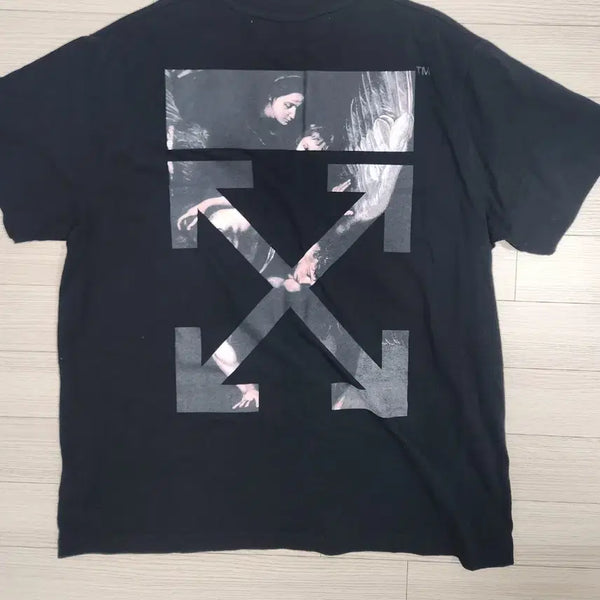 [BUNJANG] Off-White Caravaggio T-Shirt / m 오프화이트 카라바지오 반팔 티셔츠