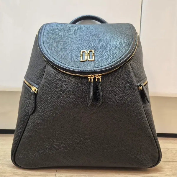 [BUNJANG] Daks Cowhide Leather Backpack Black / 닥스 소가죽 블랙 백팩 상태좋음