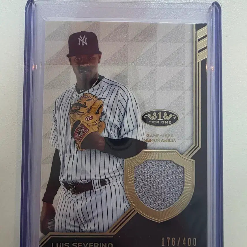 [BUNJANG] 2018 Luis Severino New York Yankees Uniform Card / 2018 mlb 루이스 세베리노 유니폼 카드 뉴욕양키스
