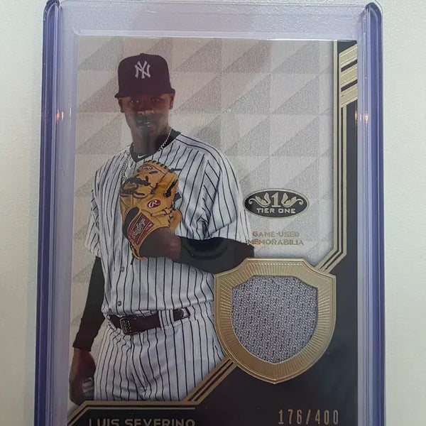 [BUNJANG] 2018 Luis Severino New York Yankees Uniform Card / 2018 mlb 루이스 세베리노 유니폼 카드 뉴욕양키스