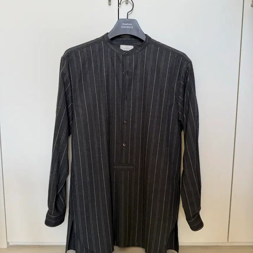 [BUNJANG] Phlannel Pinstripe Tunic Shirt L / phlannel 튜닉 셔츠 L사이즈 플란넬