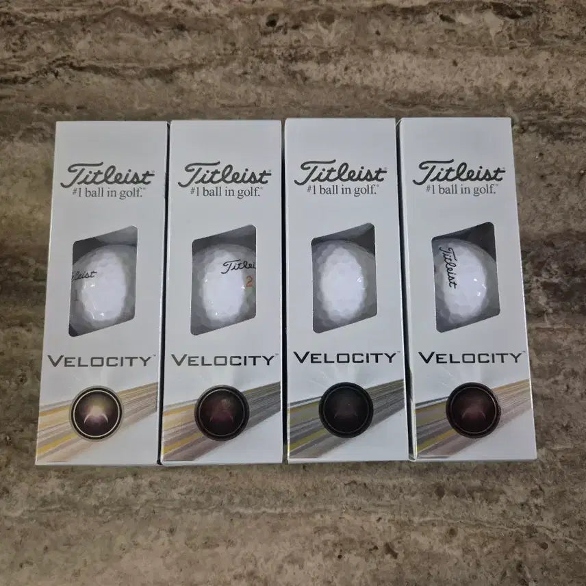 [BUNJANG] Titleist Velocity Golf Balls (3-Ball Pack, 4 Boxes) / 타이틀리스트 벨로시티 골프공 3구 4박스