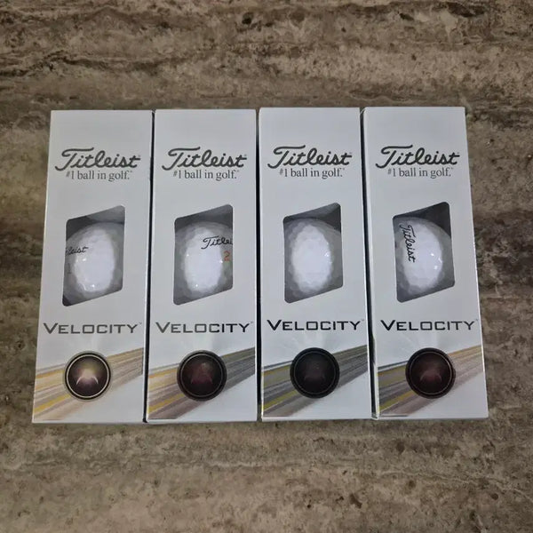 [BUNJANG] Titleist Velocity Golf Balls (3-Ball Pack, 4 Boxes) / 타이틀리스트 벨로시티 골프공 3구 4박스