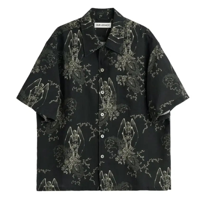 [BUNJANG] Our Legacy Death Paisley Every Short Sleeve Shirt / [52] 아워레가시 데스 페이즐리 에브리 반팔셔츠 판매합니다