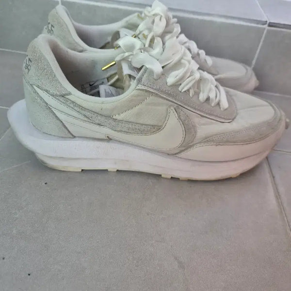 [BUNJANG] Nike x Sacai LD Waffle White Nylon / 나이키X사카이 LD 와플 화이트 나일론