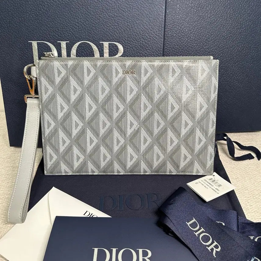 [BUNJANG] Dior A5 Clutch Diamond / [S/정품] 디올 A5 클러치 다이아몬드