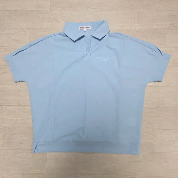 [BUNJANG] Master Bunny Women's Short Sleeve Polo T-Shirt / 마스터바니 여성 카라 반팔 티셔츠
