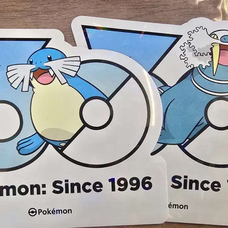 [BUNJANG] Pokemon 30th Anniversary Sticker Set Sireo Sikaiyer / 포켓몬 30주년 스티커 씨레오 씨카이저 판매합니다