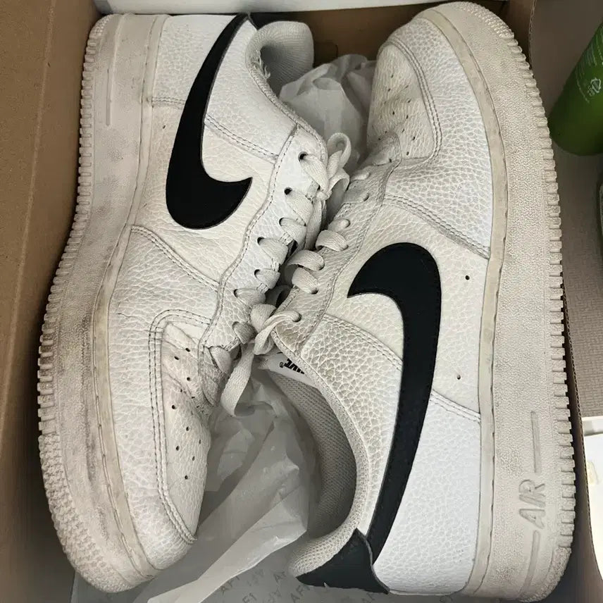 [BUNJANG] Nike Air Force 1 Low White Black / 나이키 에어포스 1 로우 흰색 블랙