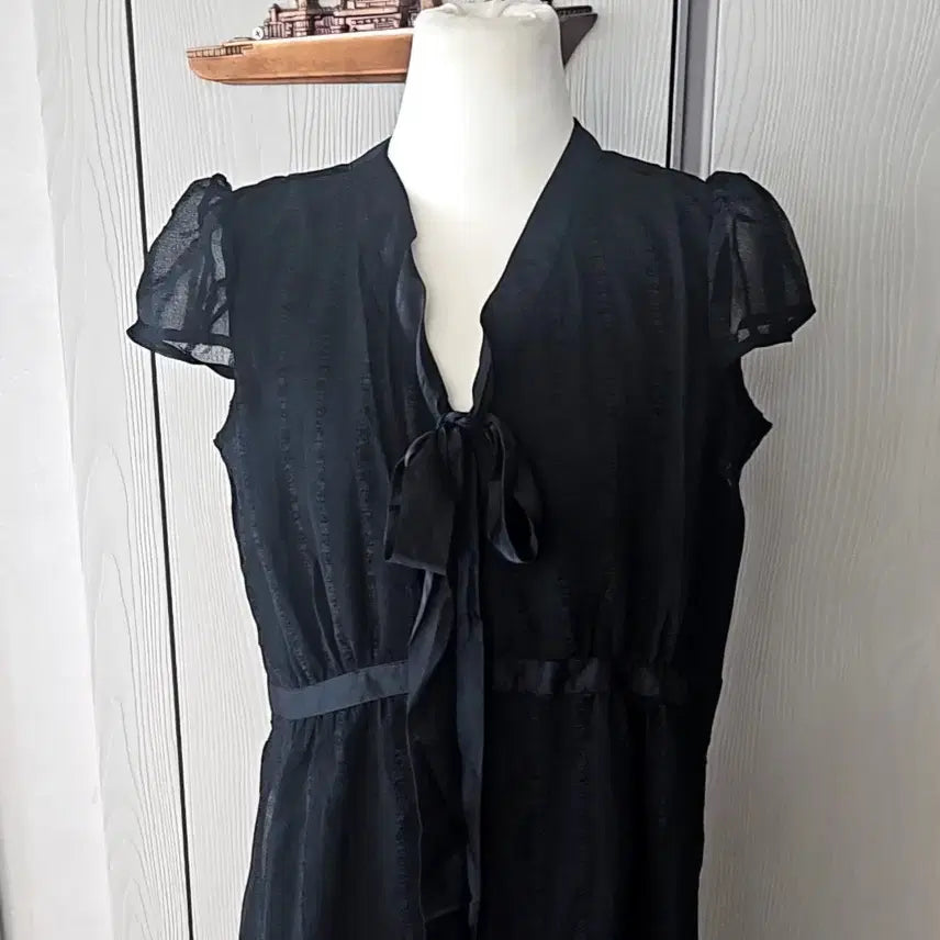 [BUNJANG] Unworn Chiffon Gauze Long Dress / (텍만 없는 미착용)  시원한 지지미. 원피스