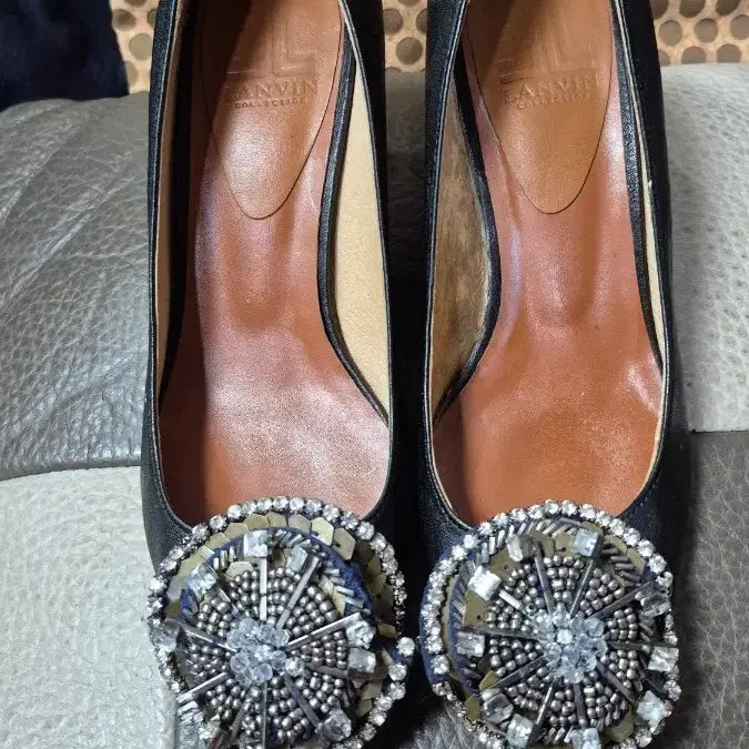 [BUNJANG] Lanvin Collection Crystal Heels / 랑방  컬렉션  크리스탈  구두