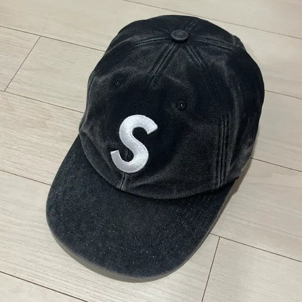 [BUNJANG] Supreme Pigment S Logo 6-Panel Cap Black / 슈프림 볼캡