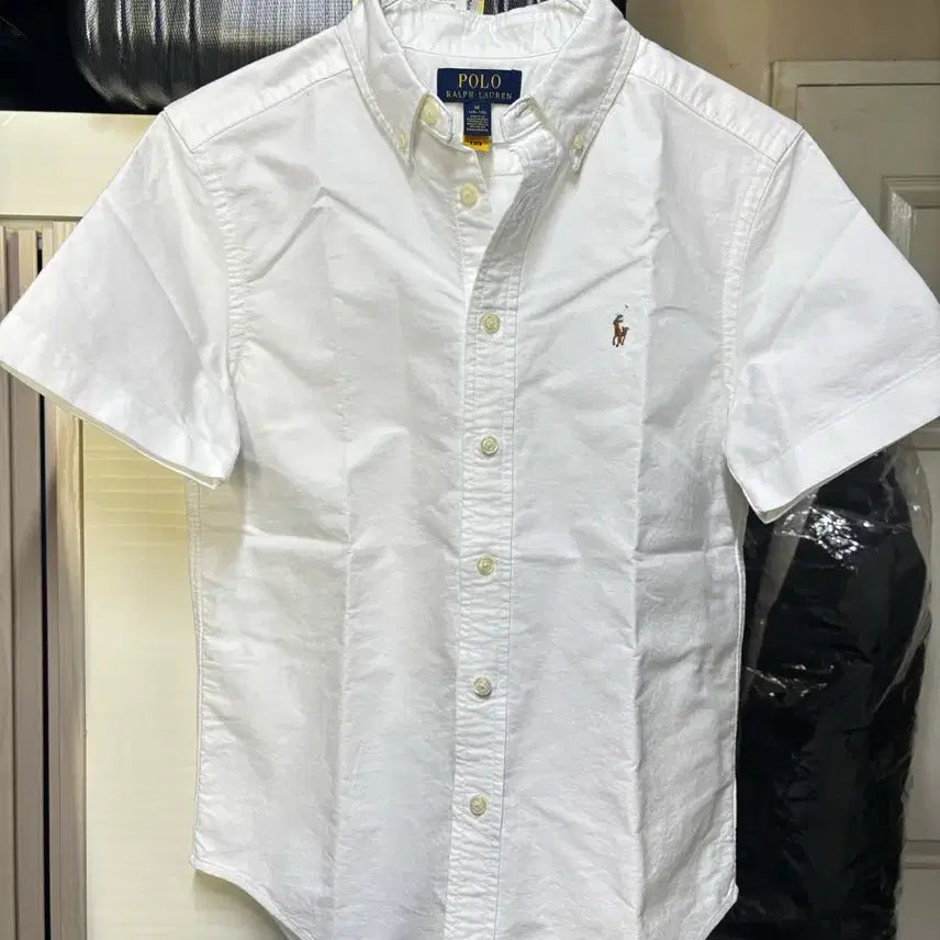 [BUNJANG] Polo Ralph Lauren Girls' Short Sleeve Shirt / 폴로 걸즈 반팔 셔츠 큐알인증 됨