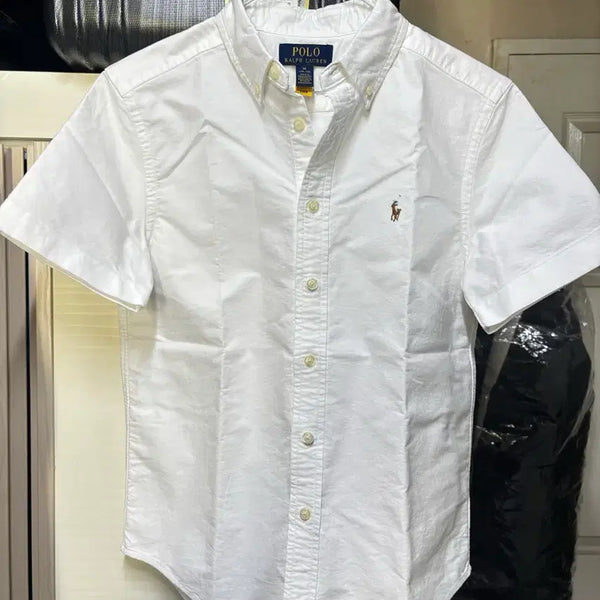 [BUNJANG] Polo Ralph Lauren Girls' Short Sleeve Shirt / 폴로 걸즈 반팔 셔츠 큐알인증 됨