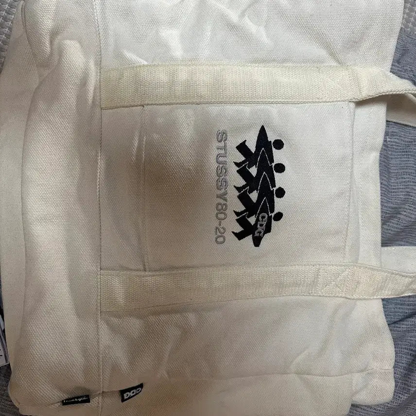 [BUNJANG] Stussy x Comme des Garçons Canvas Tote Bag / 스투시x꼼데가르송 토트백