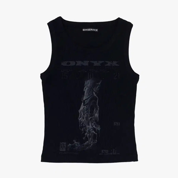 [BUNJANG] 604 Service ONYX SLEEVELESS TOP / 604 service 604 서비스 ONYX SLEEVELESS TOP