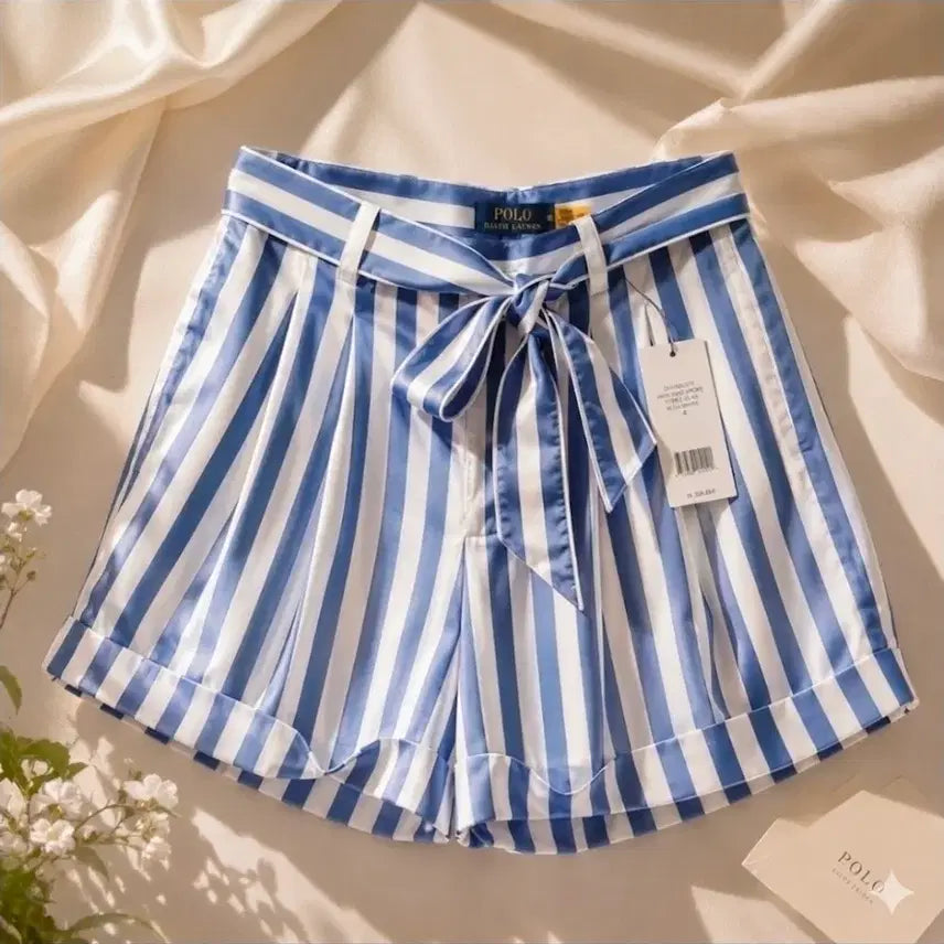 [BUNJANG] Polo Ralph Lauren Striped Women's Shorts Size 4 / 새상품 폴로 랄프로렌 스트라이프 여자 반바지 4사이즈 339,000 새옷