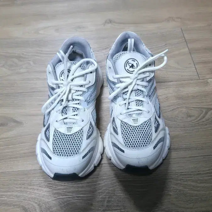 [BUNJANG] Axel Arigato Marathon Runner White Silver Sneakers (EU 43) / 악셀아리가토 마라톤 러너 화이트 실버 (275/EU43) 세탁완료