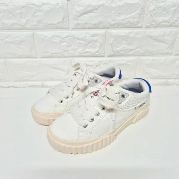 [BUNJANG] National Geographic Arc Canvas Sneakers / 내셔널지오그래픽 235mm(230~235)아크 캔버스 스니커즈(세탁