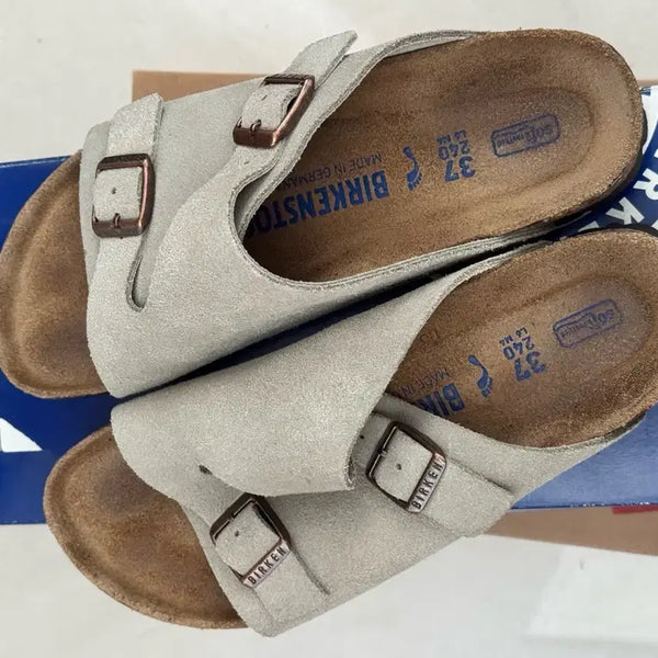 [BUNJANG] Birkenstock Zurich Taupe SFB Narrow 37 (240) / 버켄스탁 취리히 타우페 SFB 37(240) 네로우