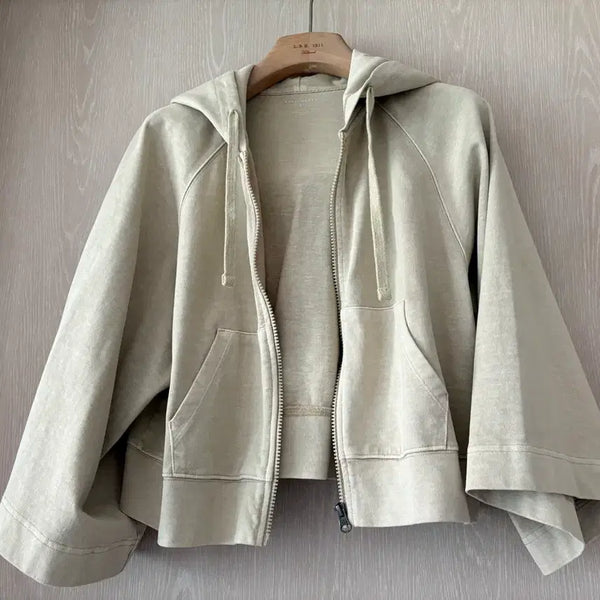 [BUNJANG] Buddhi Mudra Oversized Hoodie Zip-Up / 부디무드라 후드 집업