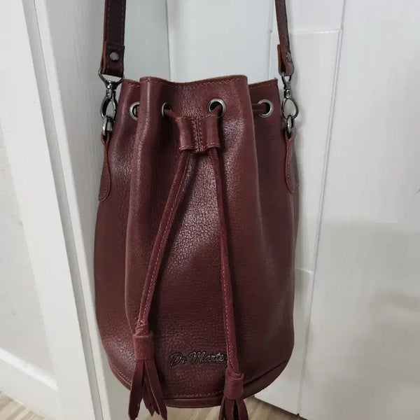[BUNJANG] Dr. Martens Leather Shoulder Bag Burgundy / 닥터마틴 숄더백 버건디