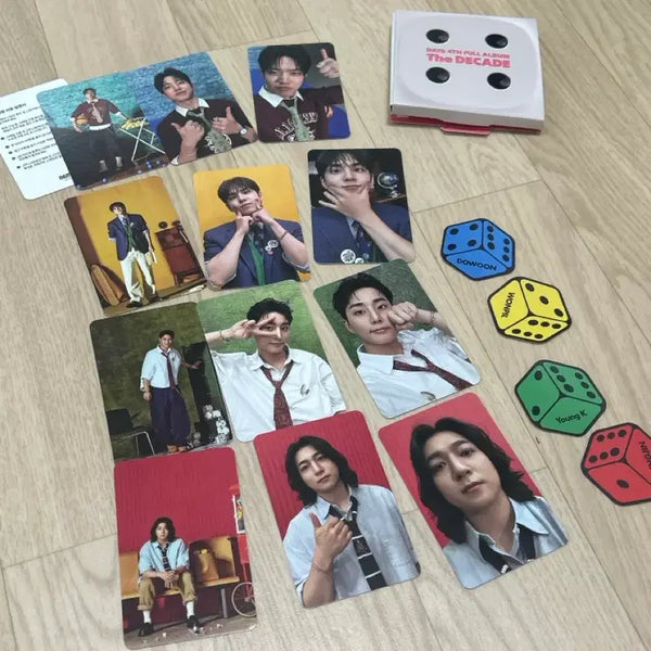 [BUNJANG] Day6 THE MEMORY OF MY MUSIC ALBUM DICE Lucky Draw Photocard / 데이식스 네모반 다이스앨범 더데케이드