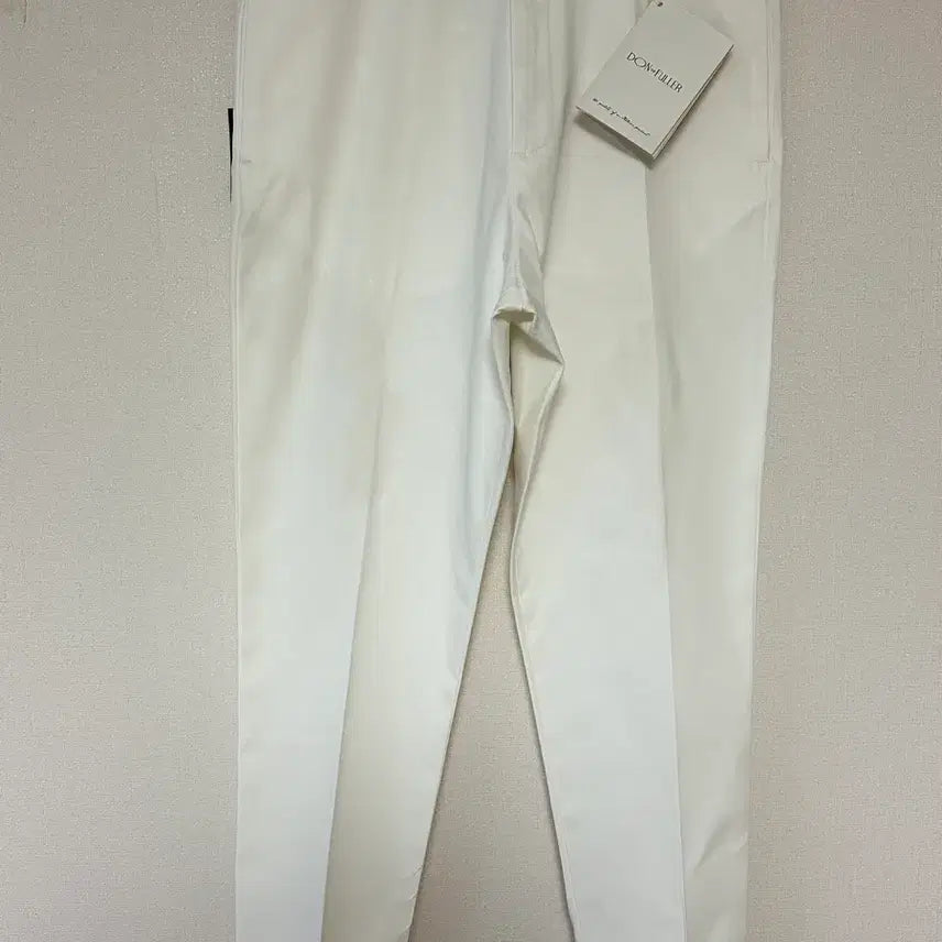 [BUNJANG] Don The Fuller Slim Fit Tapered White Cotton Blend Pants / 돈더풀러(Don The Fuller) / 팬츠 / 31 / 새상품