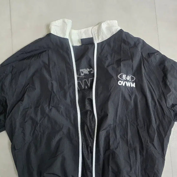[BUNJANG] Abdo Windbreaker M Black/White / 압도 바람막이 M팝니다
