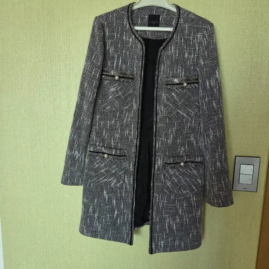 [BUNJANG] Minimal Tweed Jacket / 미니멈트위드자켓55새상품급