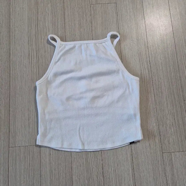 [BUNJANG] Oziz Ribbed Bralette S / 오즈이즈 리브 브라탑 S