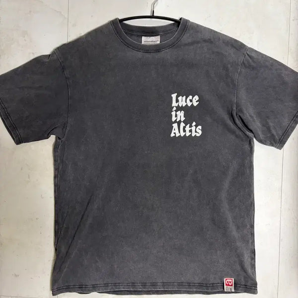 [BUNJANG] Extraordinary Back Print Short Sleeve T-Shirt / 엑스트라오디너리 뒷 프린팅 반팔