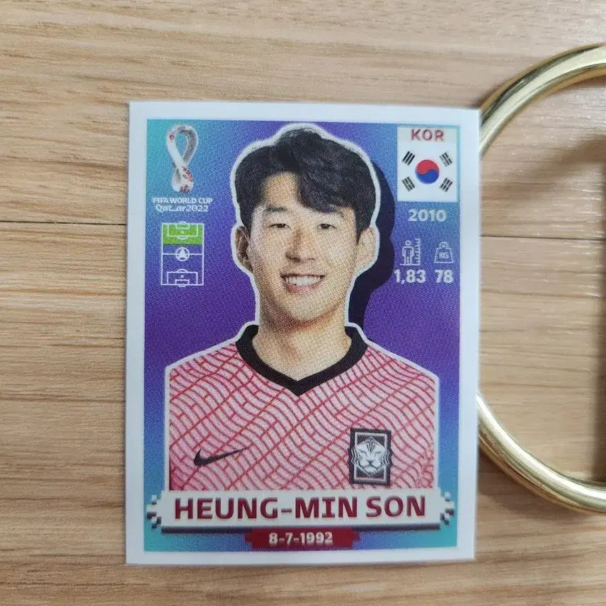 [BUNJANG] 2022 Panini Qatar World Cup LAFC Son Heung-min Sticker Football Card / 22파니니 카타르월드컵 lafc 손흥민 스티커 축구카드
