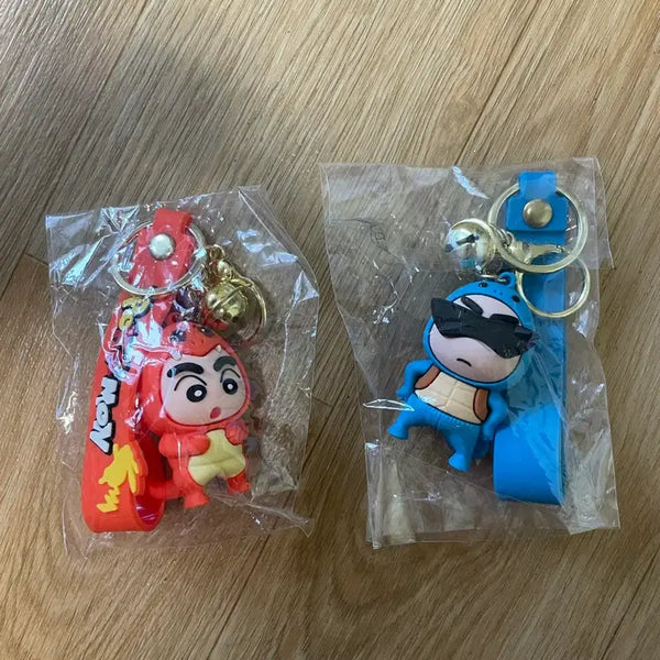 [BUNJANG] Crayon Shin-chan Keyring Set / 짱구 키링 세트 2세트