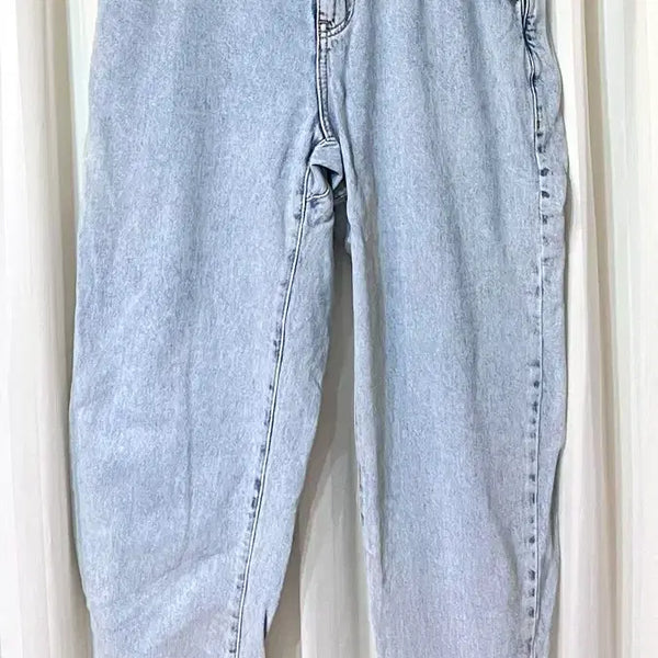 [BUNJANG] Zara Light Wash Wide Leg Denim Pants / 자라 연청 와이드 데님 팬츠 40 55반-66