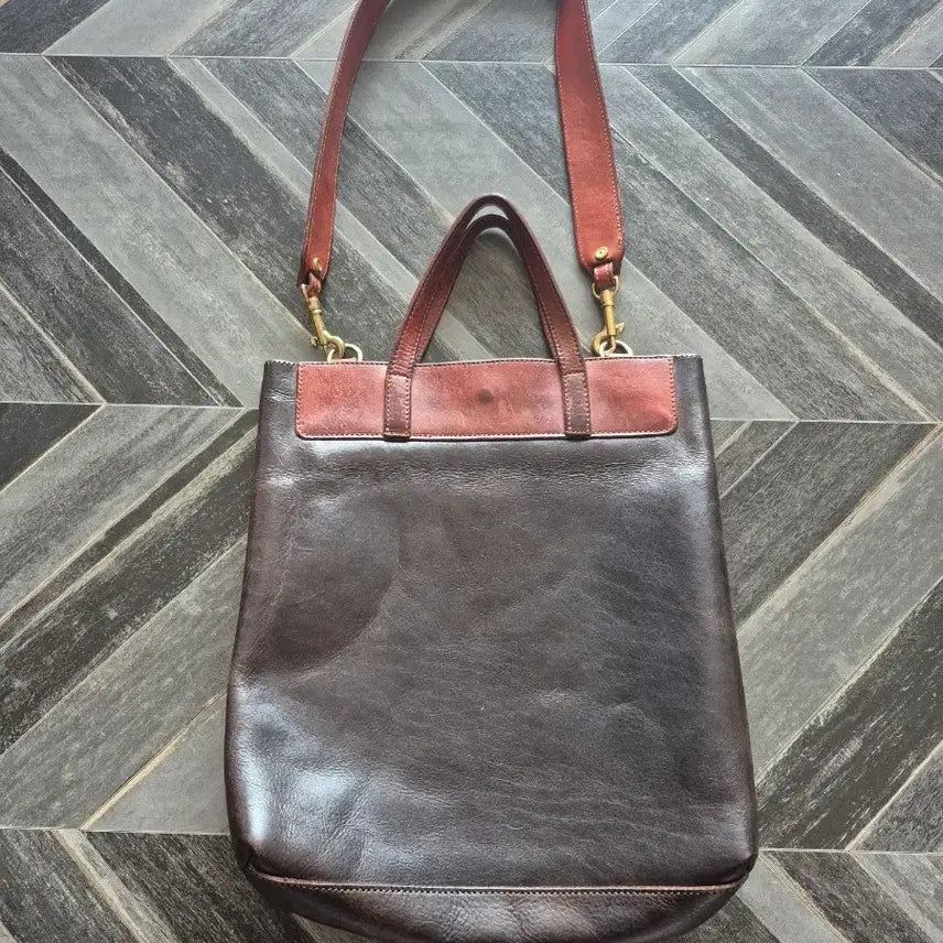 [BUNJANG] Leather Shoulder Bag / 가죽 가방