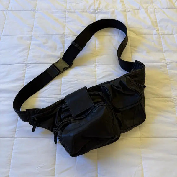 [BUNJANG] Yohji Yamamoto Ys Leather Pocket Bag / 요지야마모토 Ys 레더 포켓백