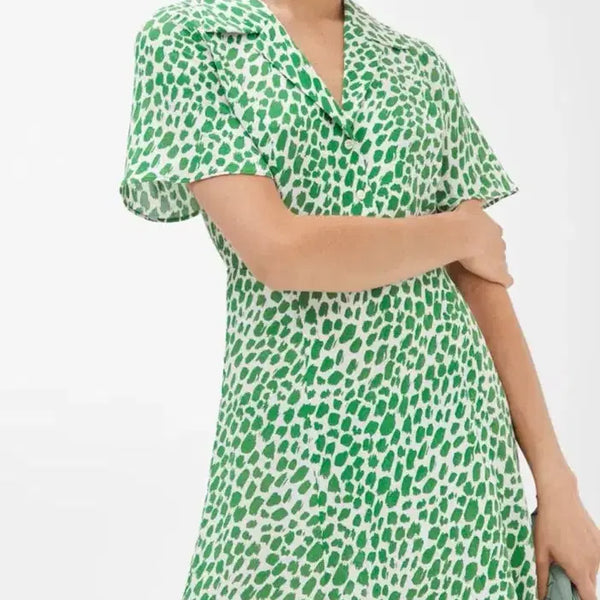 [BUNJANG] Arket Patterned Dress Size 34 / 아르켓 원피스 34
