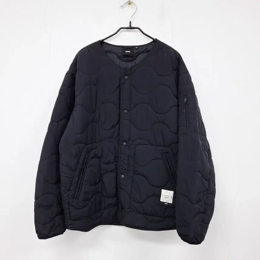 [BUNJANG] NEPA 23 Quilting Lightweight Padding Jumper Jacket Black Size 100 / 네파 23 퀼팅 경량 패딩 점퍼 깔깔이 자켓 100 블랙